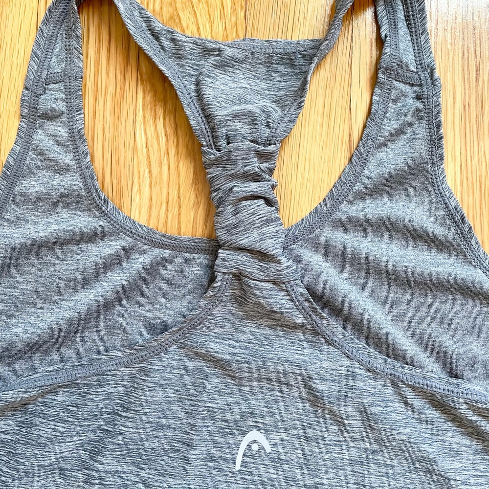 Head Grey Racerback Hi-Lo Tank Top - Picture 11 of 11